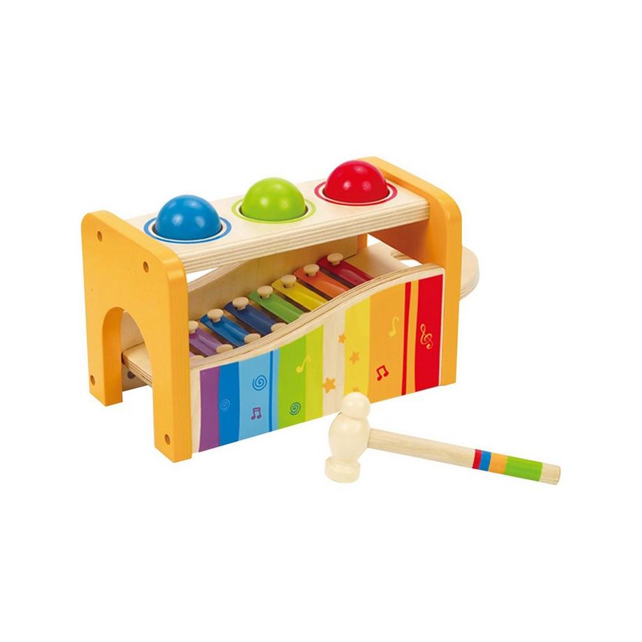 Hape  Xylophon und Hammerspiel aus Holz 