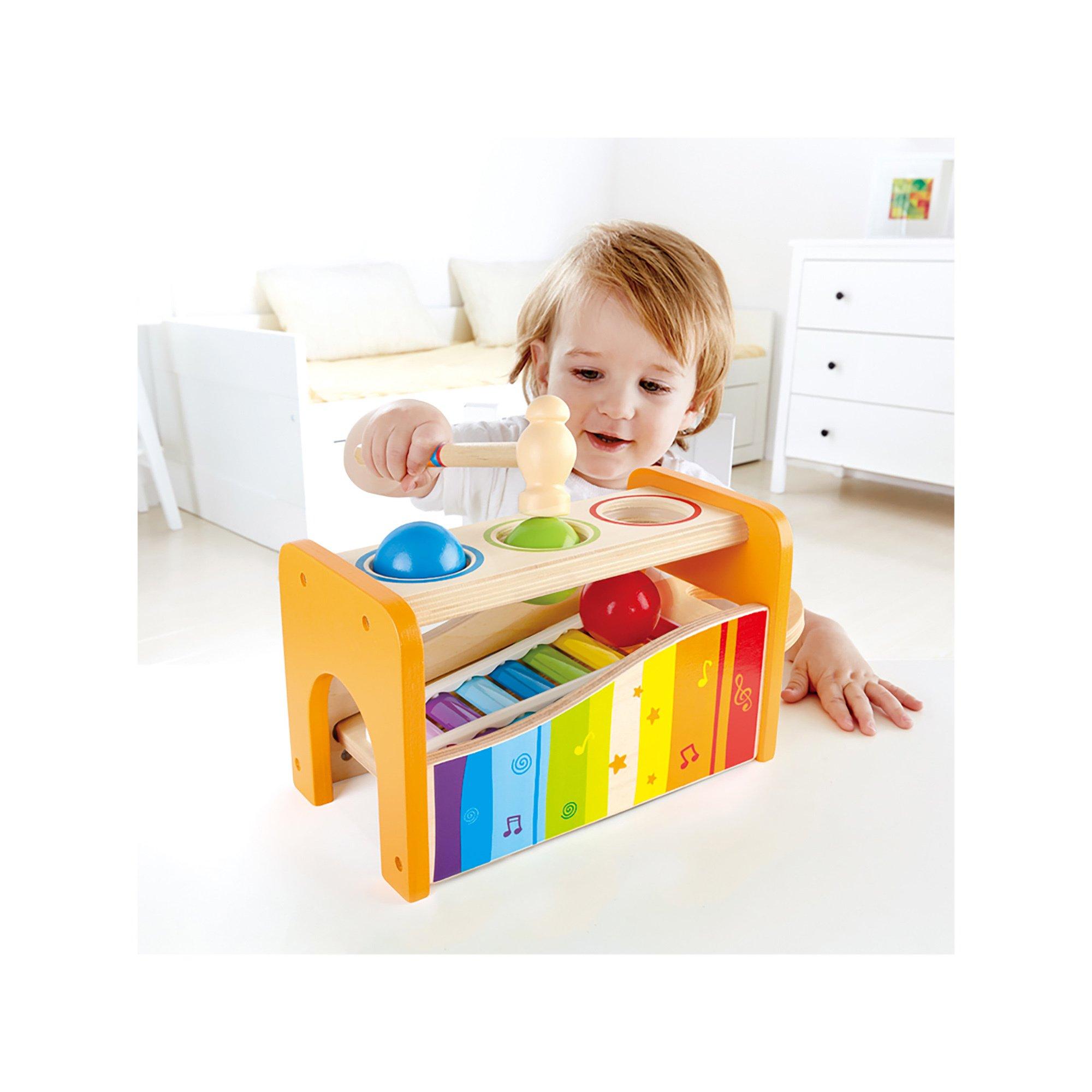 Hape  Xylophon und Hammerspiel aus Holz 
