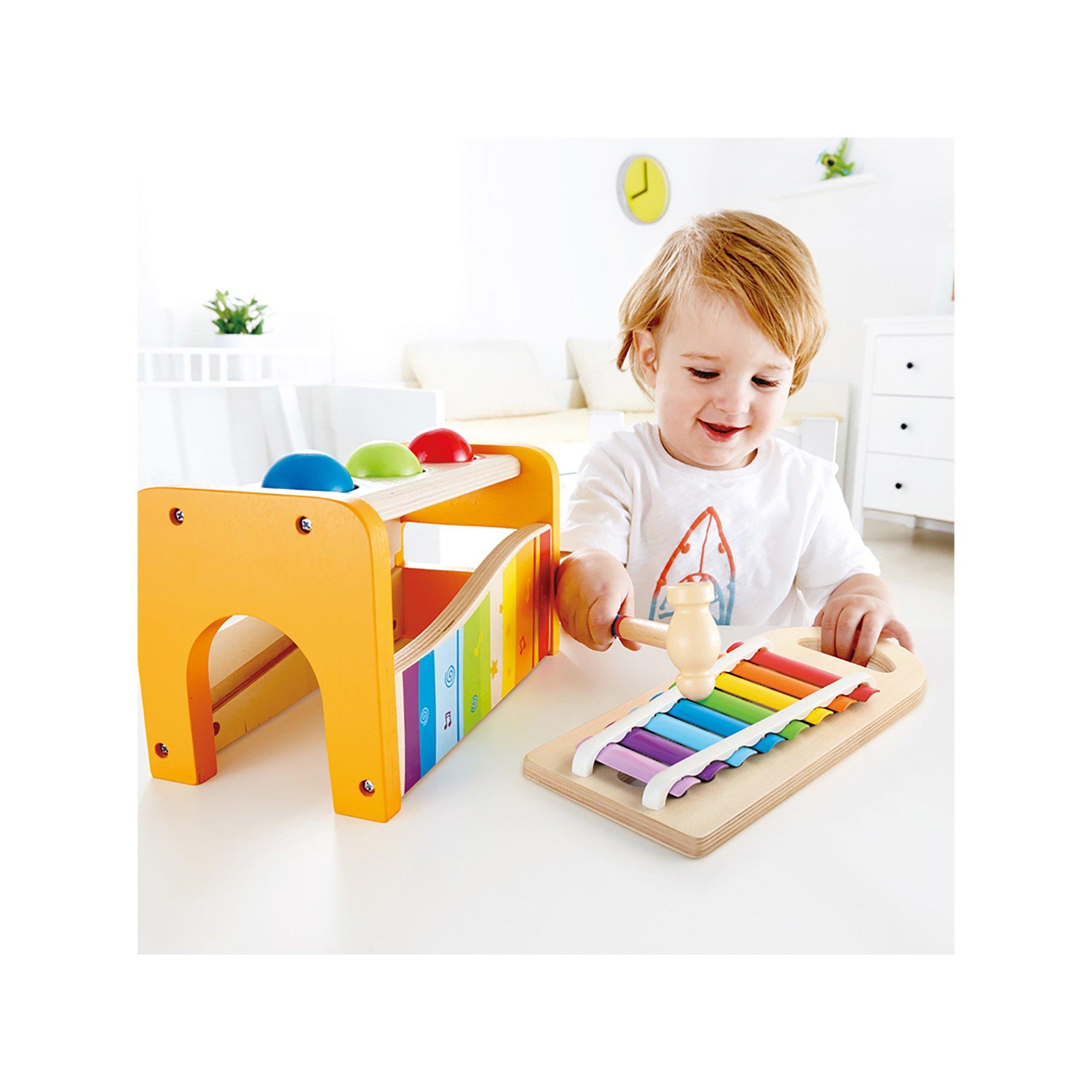 Hape  Xylophon und Hammerspiel aus Holz 