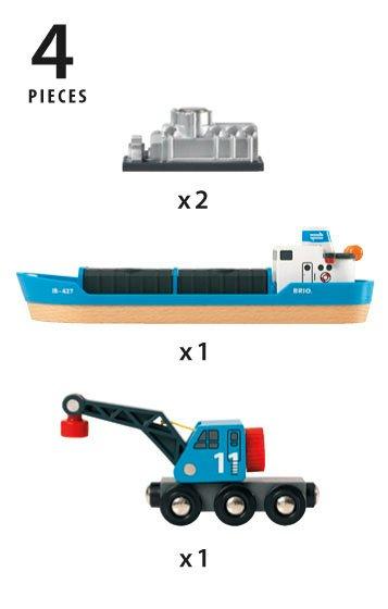 BRIO  Nave portacontainer con gru 