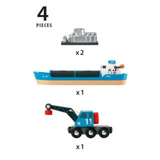 BRIO  Nave portacontainer con gru 