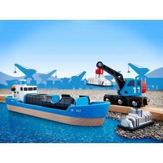 BRIO  Nave portacontainer con gru 