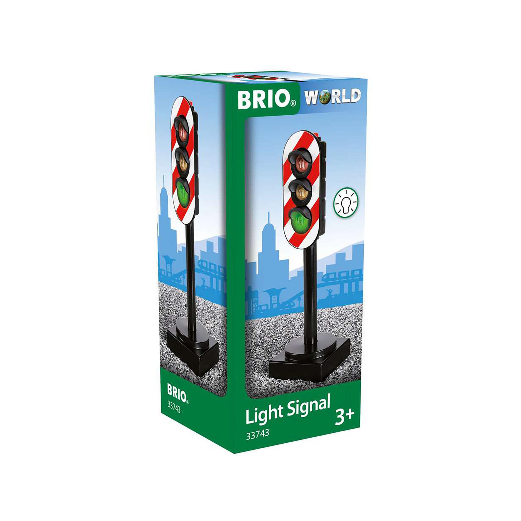 BRIO  Feux tricolores lumineux 