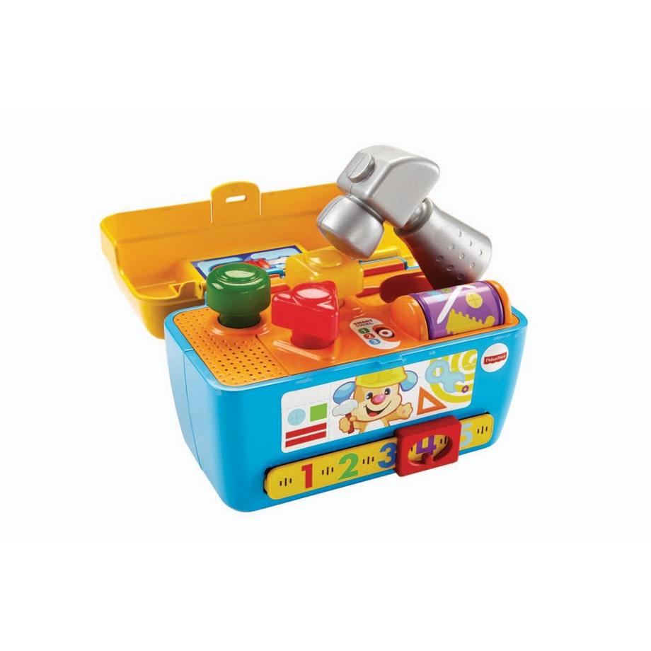 Fisher-Price  Cassetta Attrezzi Cagnolino, Francese 