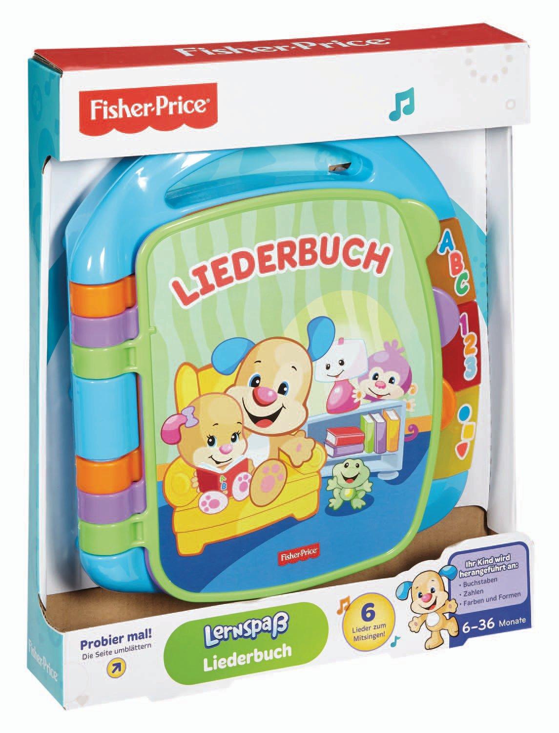 Fisher Price  Lernspass Liederbuch, Deutsch 