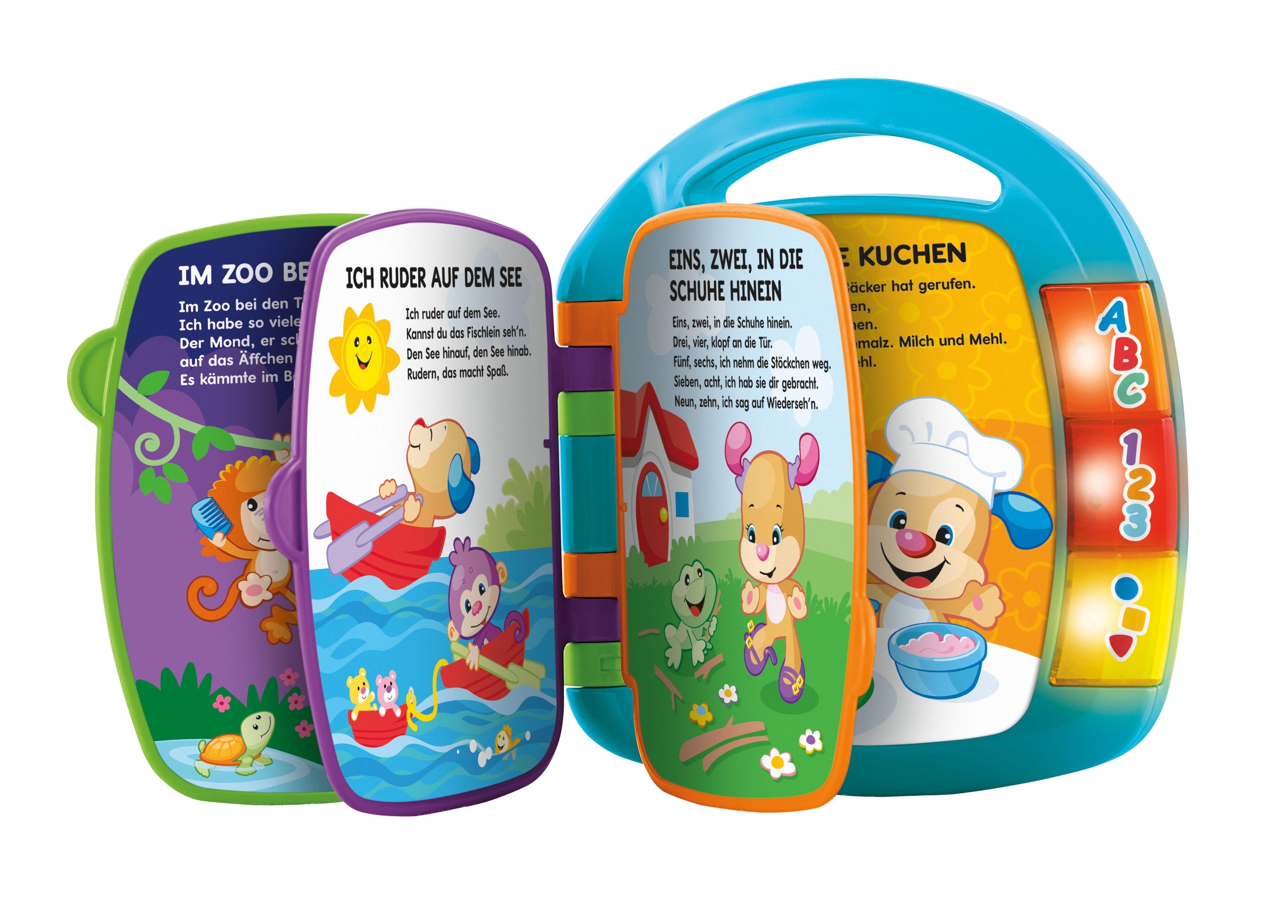 Fisher Price  Livre Interactif Comptines Refresh, Allemand 