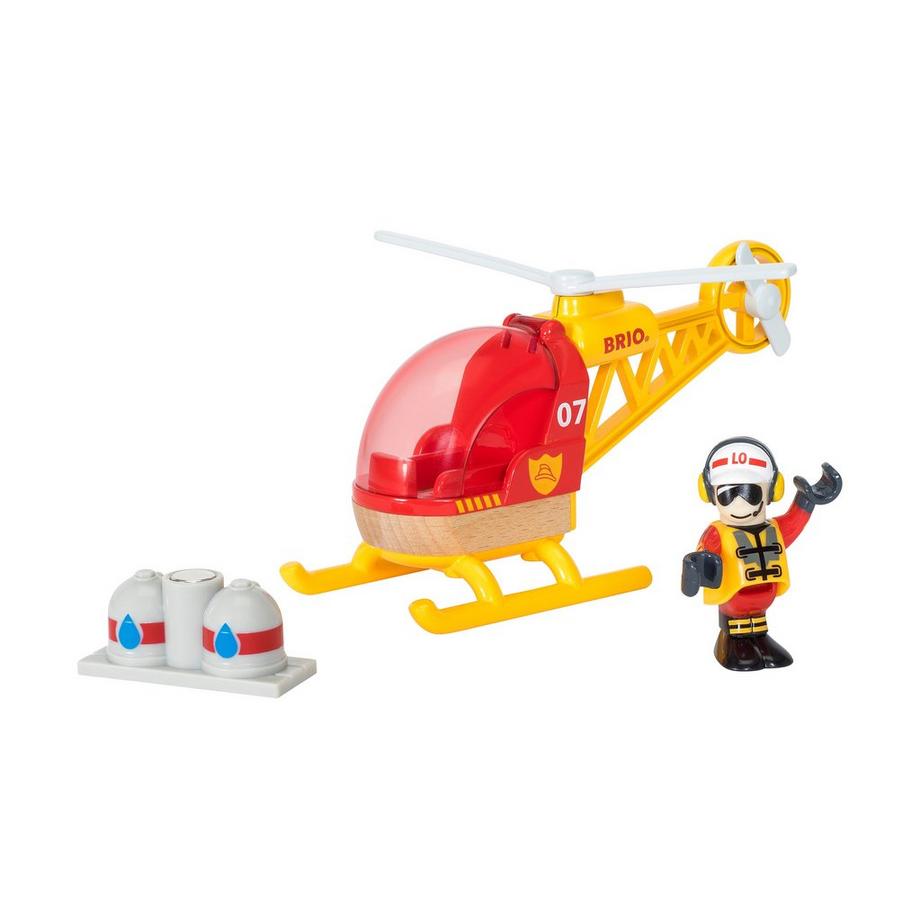 BRIO  Feuerwehr-Hubschrauber 