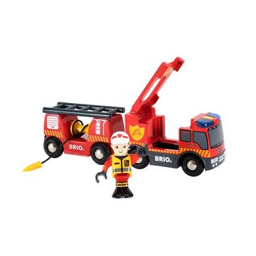 Feuerwehr-Leiterfahrzeug mit Licht & Sound