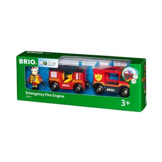 BRIO  Feuerwehr-Leiterfahrzeug mit Licht & Sound 