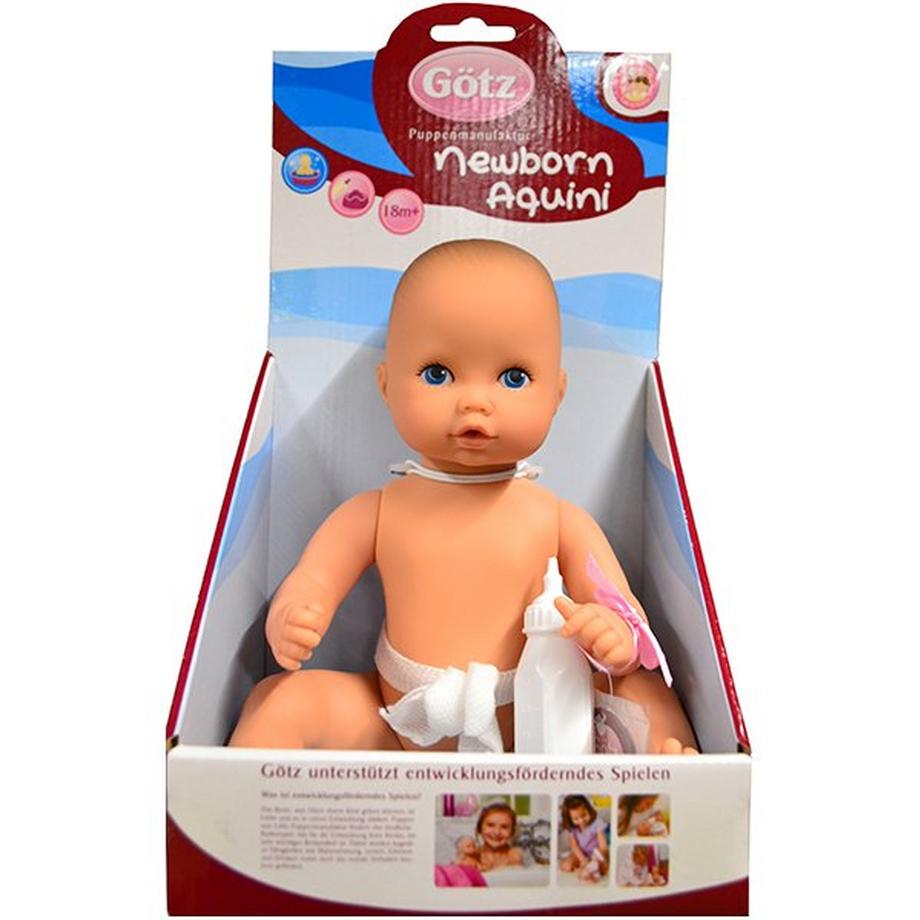 Newborn Aquini Badepuppe Mädchen