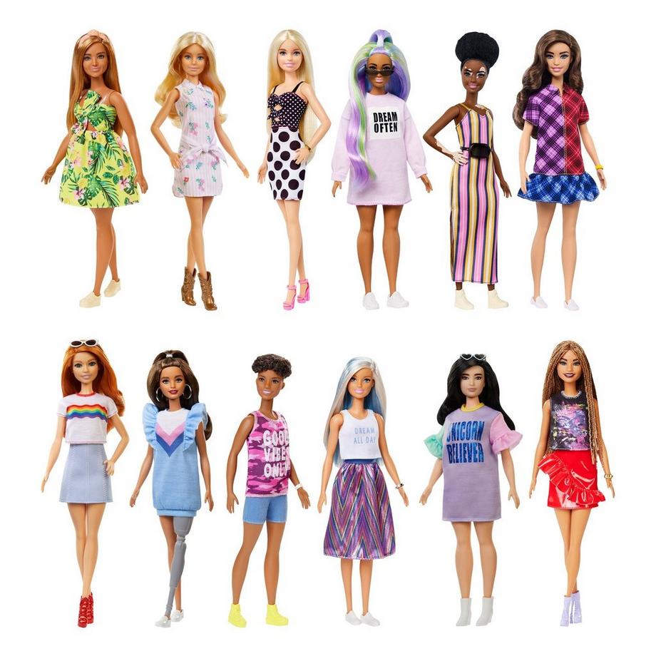 Barbie BRB Fashionistas Puppe Ass. Bambola Fashionista, modelli assortiti 