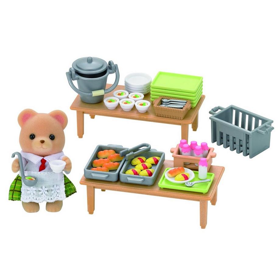 Sylvanian Families  School Lunch Set 