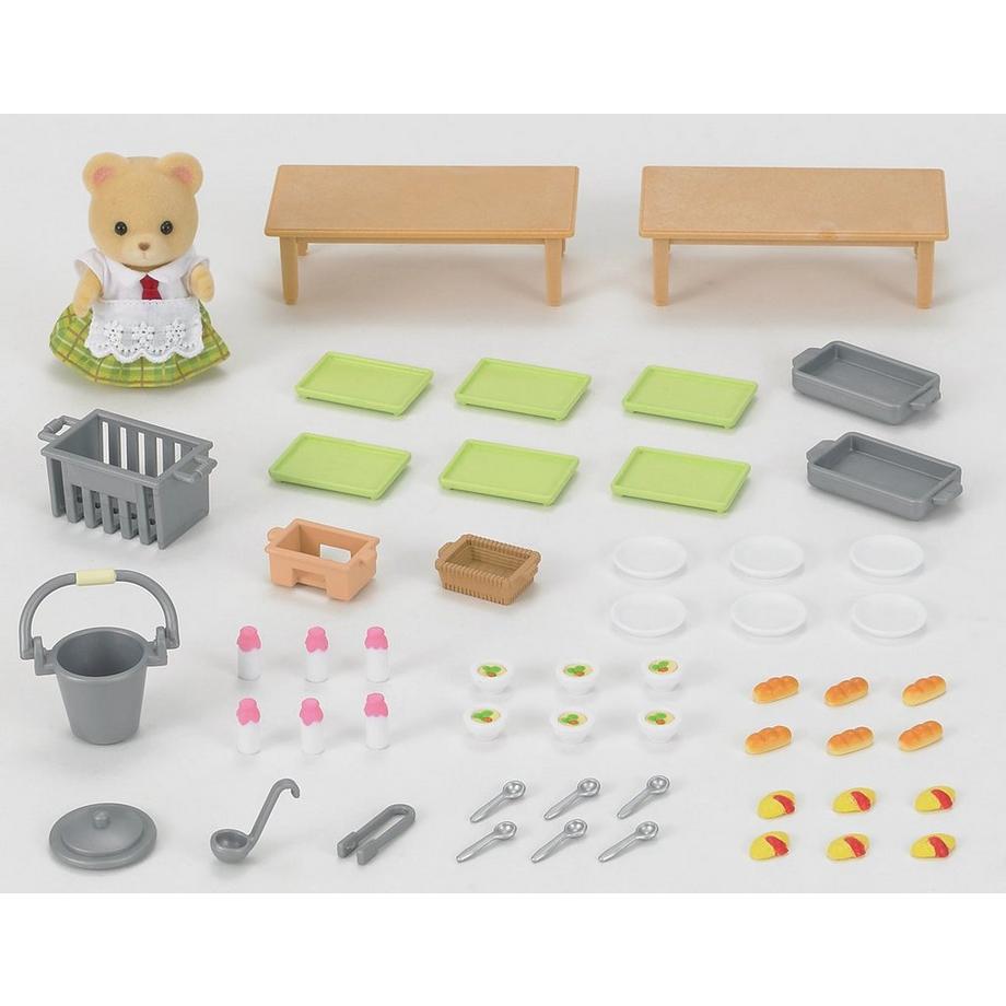 Sylvanian Families  School Lunch Set 