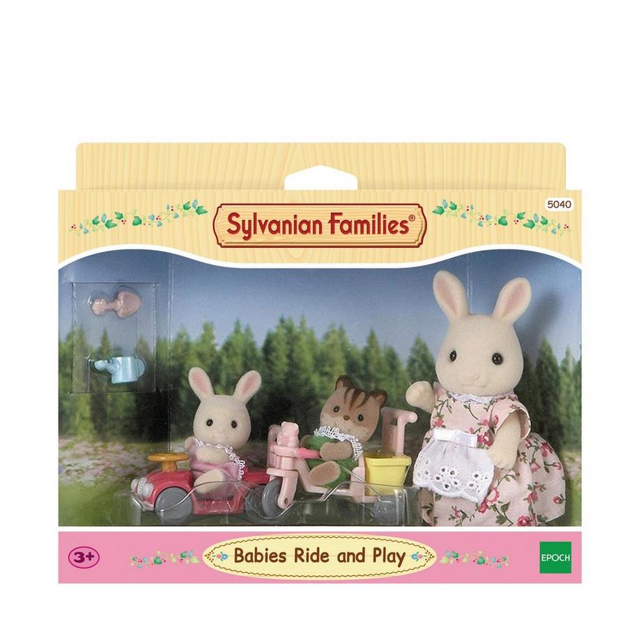 Sylvanian Families  Le tricycle et mini voiture bébés 