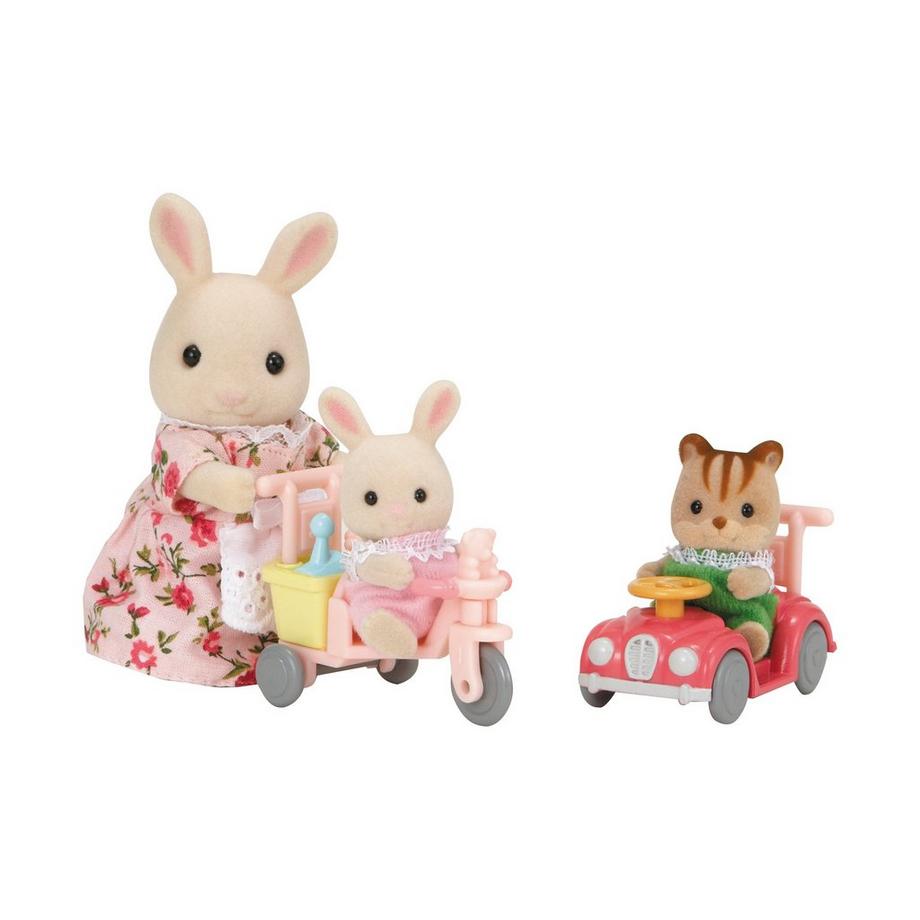 Sylvanian Families  Le tricycle et mini voiture bébés 