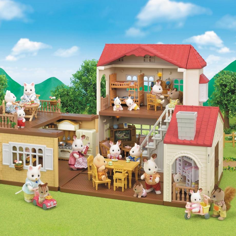Sylvanian Families  Stadthaus mit Licht 