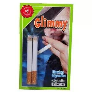 Zigarette Glimmy brennend