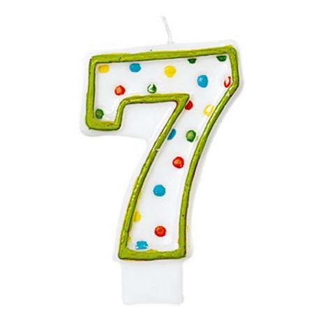 amscan  Zahlenkerze 7 