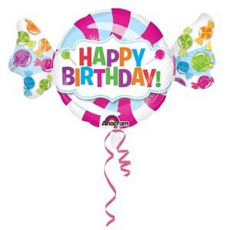 amscan  Palloncino in alluminio con motivo Sweet Shop 