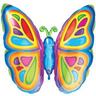 amscan  Folienballon Bright Butterfly SuperShape™ 