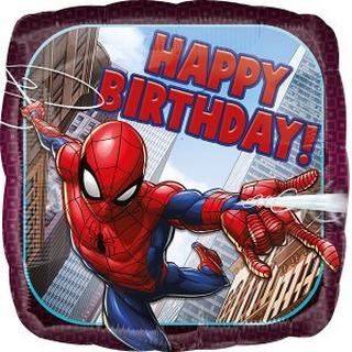 amscan  Palloncino in alluminio Spider-Man Happy Birthday 