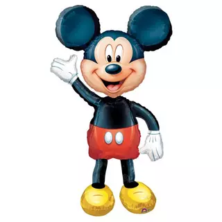 amscan  Palloncino laminato Mickey Mouse, 132 cm Multicolor