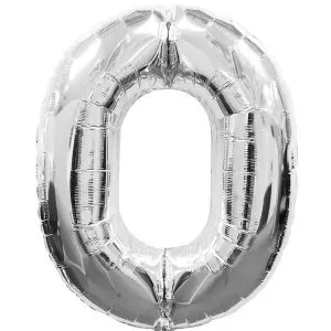 Ballon en aluminium numéro 0