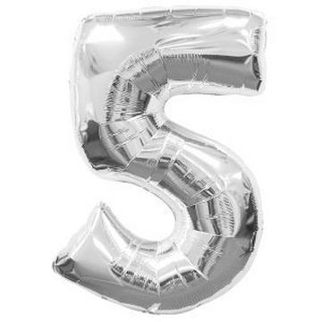 Ballon en aluminium numéro 5