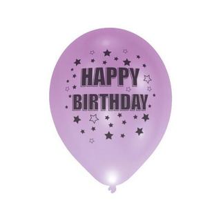amscan  4 Ballons LED Happy Birthday 