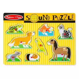 Tönendes Puzzle - Haustiere