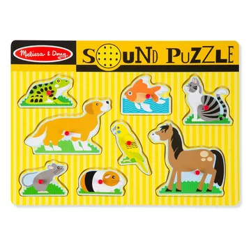 Puzzle sonoro - Animali da compagnia