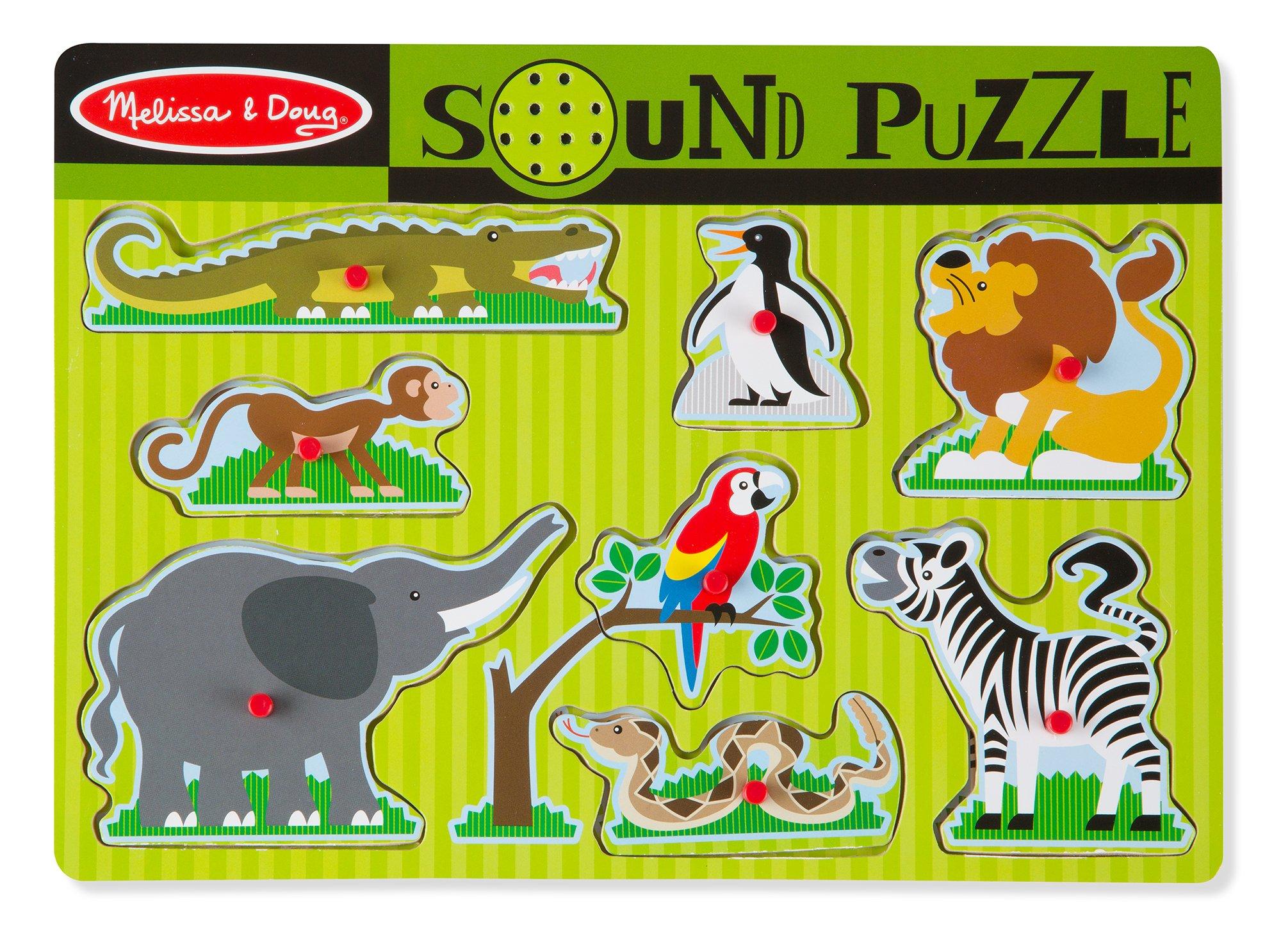 Melissa & Doug Tönendes Puzzle Tiere im Zoo online kaufen MANOR