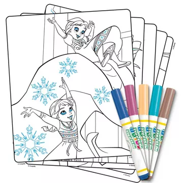 Wonder Frozen Malbuch