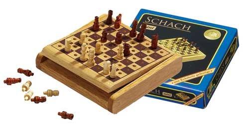 Philos  Schach - Mini-Steckspiel 