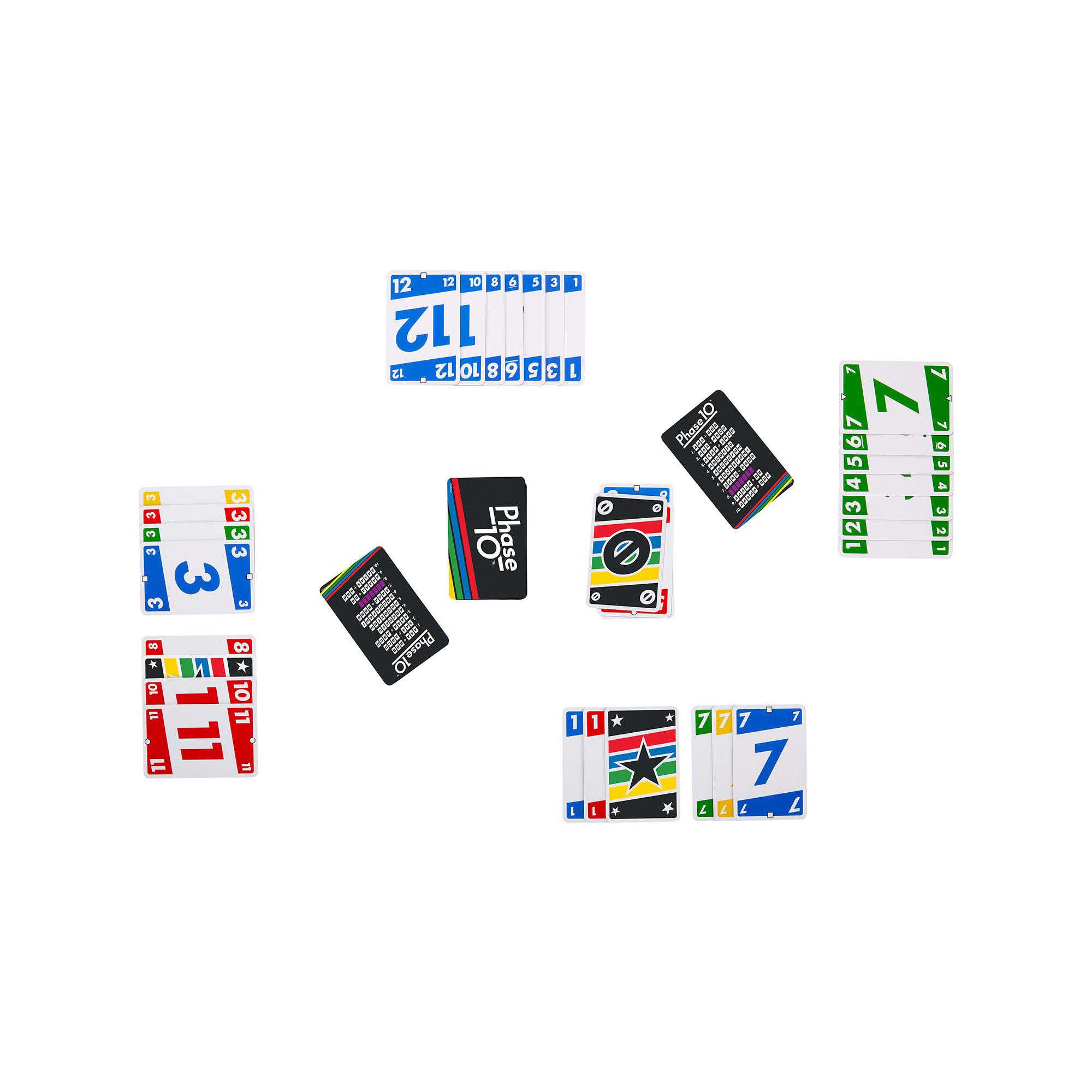 Mattel Games  Phase 10 Basis Kartenspiel, Deutsch 