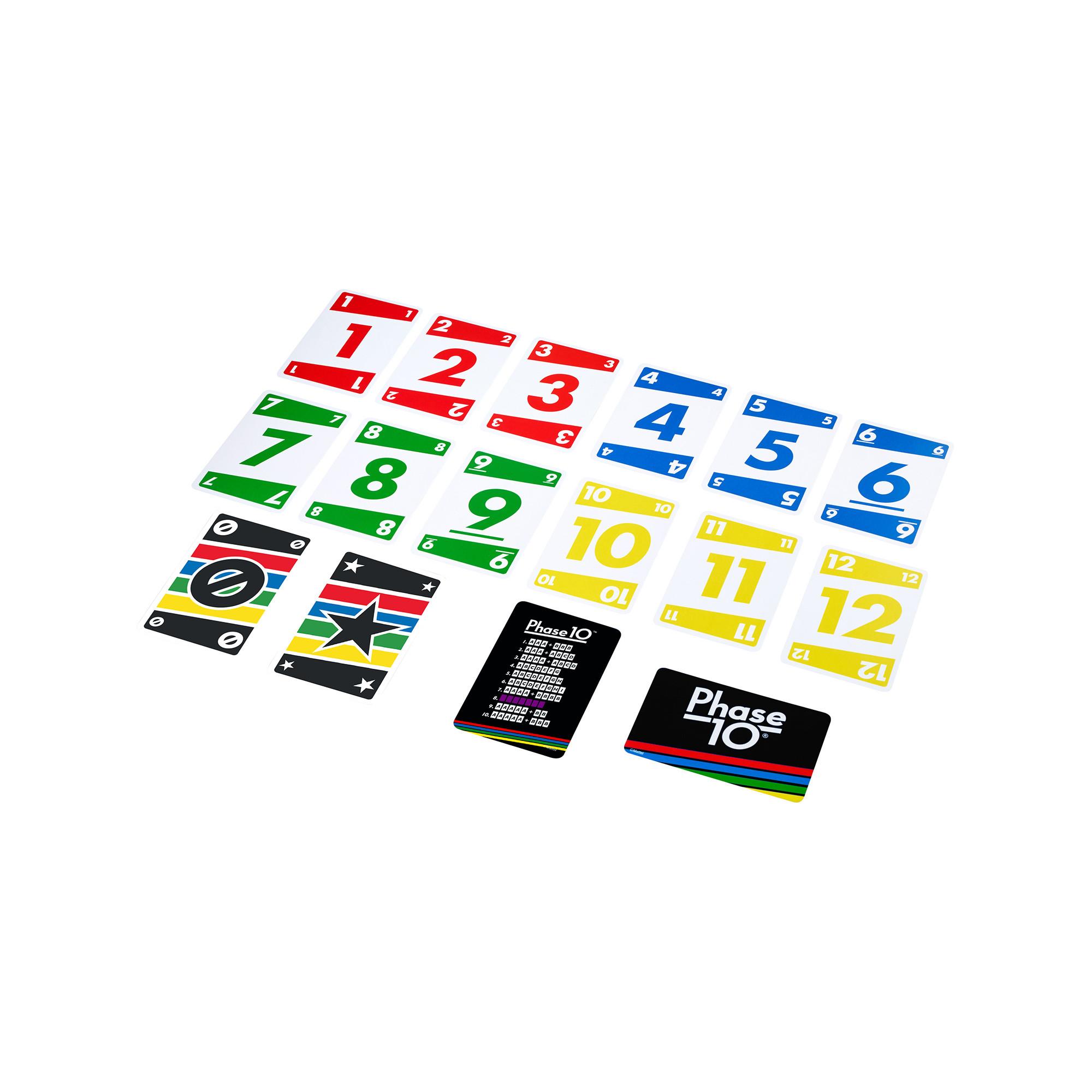 Mattel Games  Phase 10 Basis Kartenspiel, Deutsch 