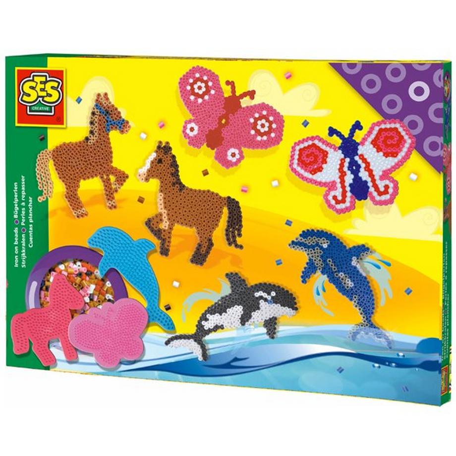 Perles à repasser animaux, 2400 perles