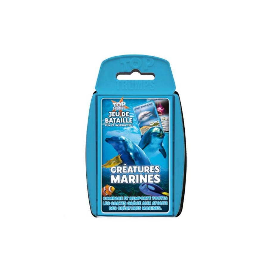 Top Trumps  Jeu de Bataille créatures marines, Français 