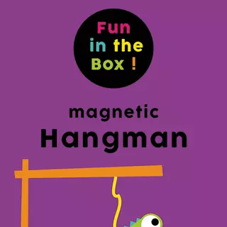 GAME FACTORY  Magnetic Travel Game Hangman 