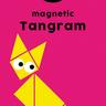 GAME FACTORY  Magnetic Travel Game Tangram 