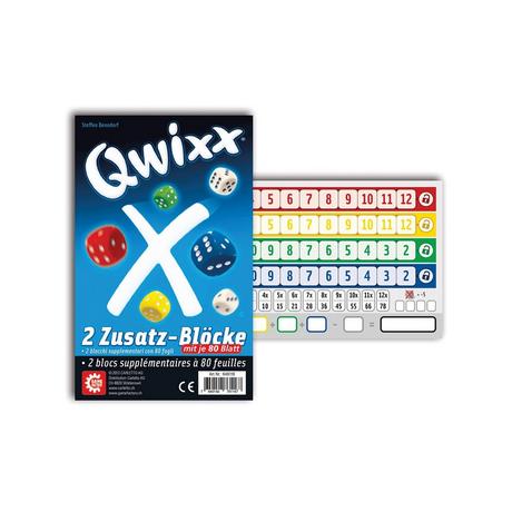 Game Factory  Qwixx Ersatzblöcke, 2 Stück 