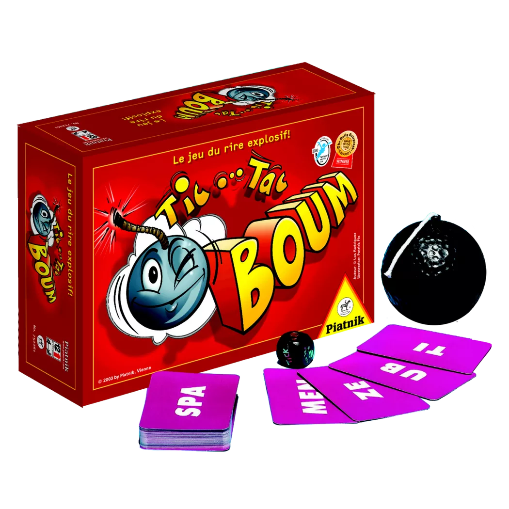 Piatnik - Tic Tac Boum, Französisch, Multicolor