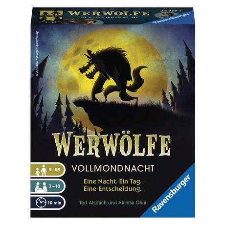 Ravensburger  Werwölfe Vollmondnacht, Deutsch 