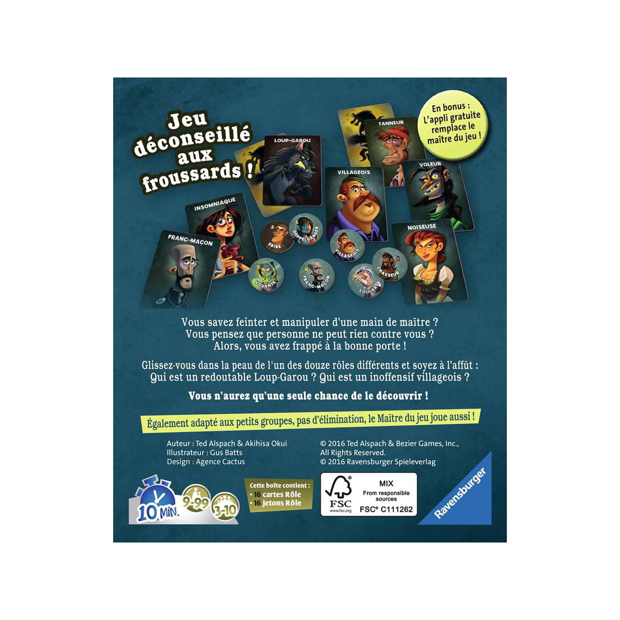 Ravensburger  Loup Garou, Francese 