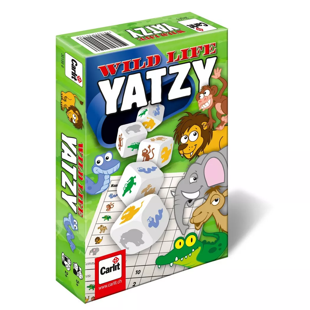 Carlit Wild Life Yatzi Dice Game