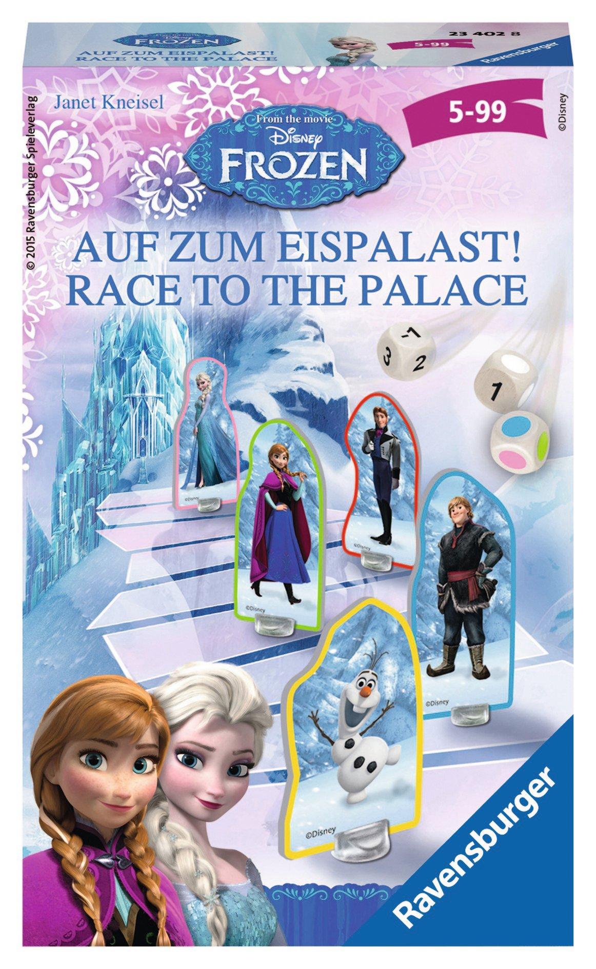 Ravensburger  Frozen Auf zum Eispalast!, Reisespiel 