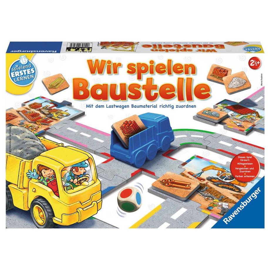 Ravensburger  Wir spielen Baustelle, Deutsch 