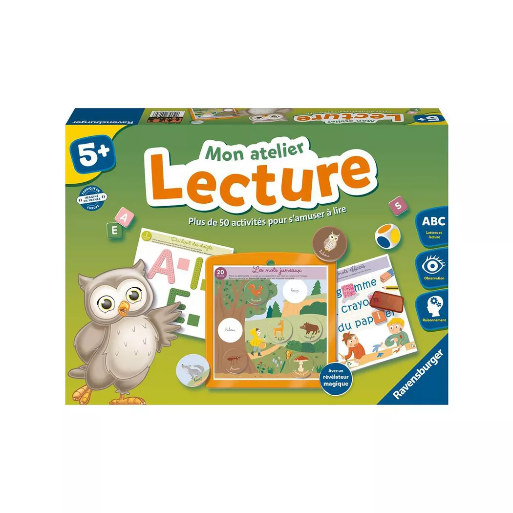 Jeu éducatif Mon atelier Lecture Ravensburger