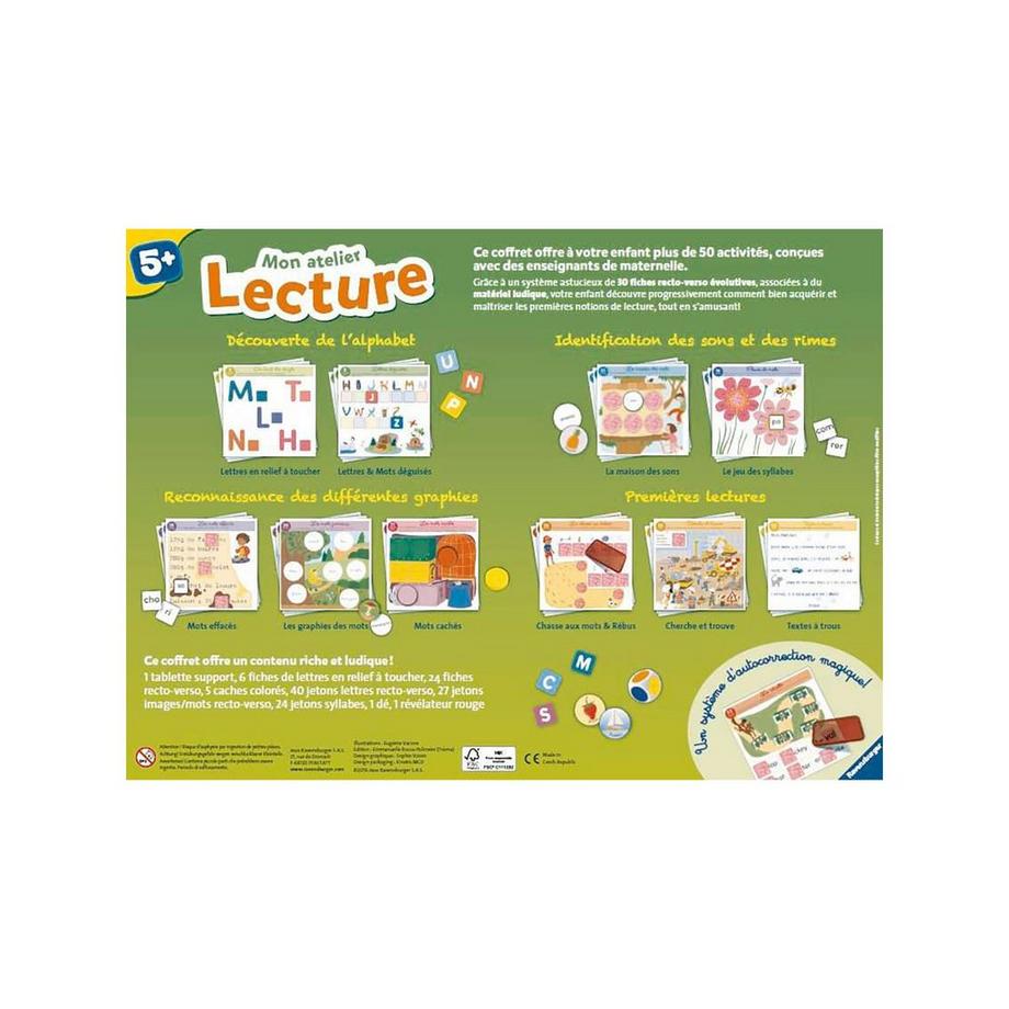 Ravensburger  Mon Atélier lecture, Französisch 