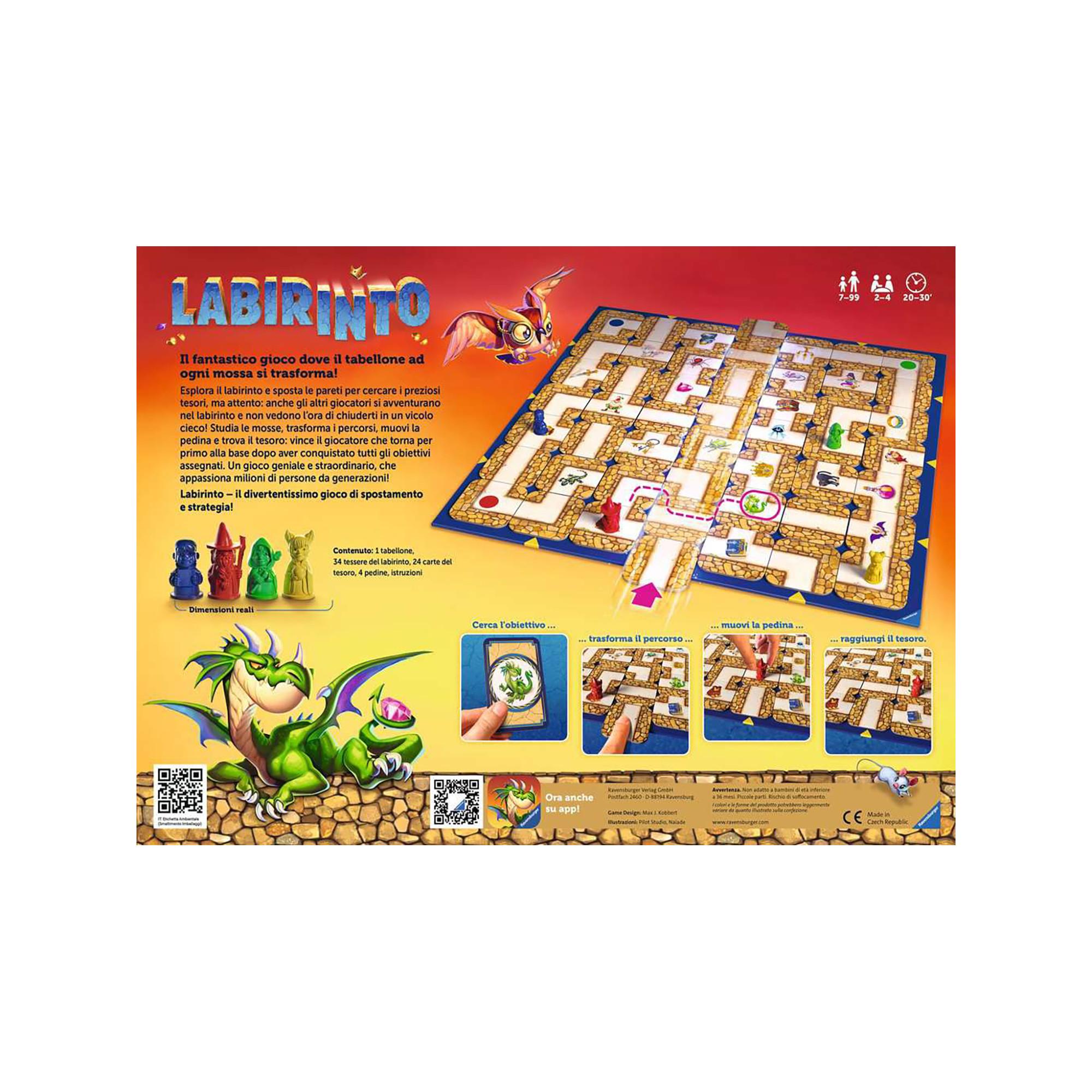 Ravensburger  Labirinto, italiano 